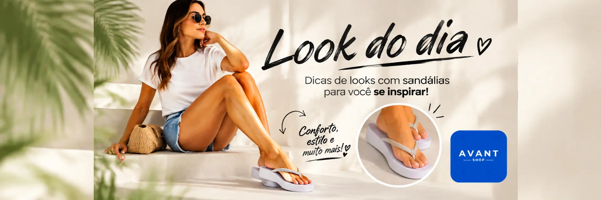 Look do dia com sandália