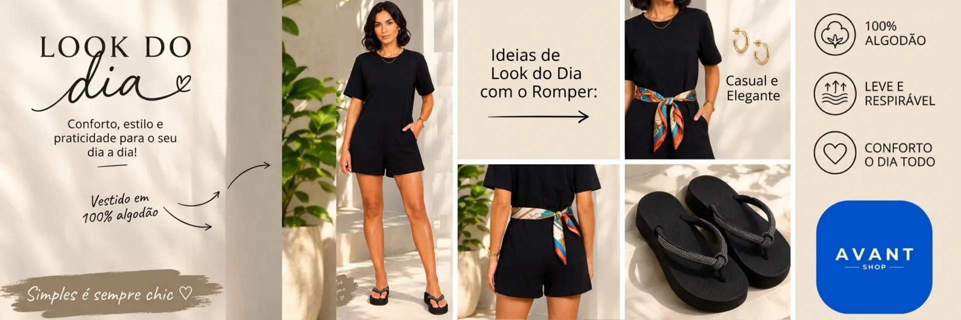 Dica de look com sandália