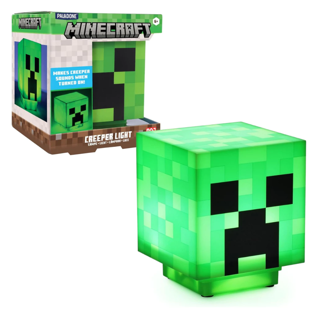 Luminária Abajur Creeper Gamer Infantil