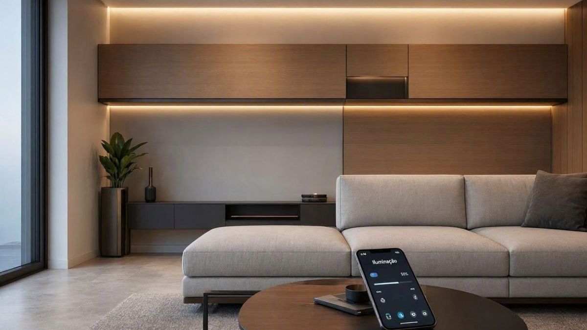 Projeto de iluminação inteligente com fitas LED
