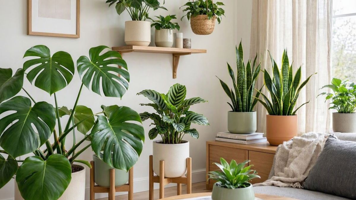 Plantas de sombra em ambiente interno
